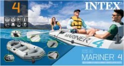 Intex Mariner 4 Opblaasboot Set -Winkel Voor Watersportartikelen 1032 1900 68376np pkg 2022 300