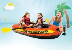 Intex Explorer Pro 200 Opblaasboot Set -Winkel Voor Watersportartikelen 1320 1900 58357np 2