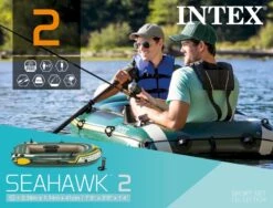 Intex Seahawk 2 Opblaasboot Set -Winkel Voor Watersportartikelen 1444 1900 68347np pkg 2022 300