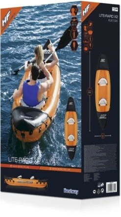 Hydro Force Lite - Rapid X2 Opblaasbare Kajak - 2 Personen -Winkel Voor Watersportartikelen 1900 1900 bw65077 21 10ft10in oceana sup 8