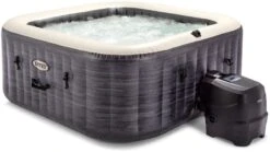 Intex Pure Spa Greystone Deluxe Opblaasbare Spa - 4 Persoons