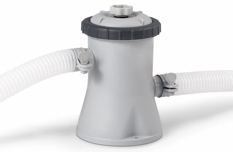 Intex Metal Frame Pool - 305 X 76 Cm - Met Filterpomp 4 Intex Metal Frame Pool - 305 X 76 Cm - Met Filterpomp - Afbeelding 4