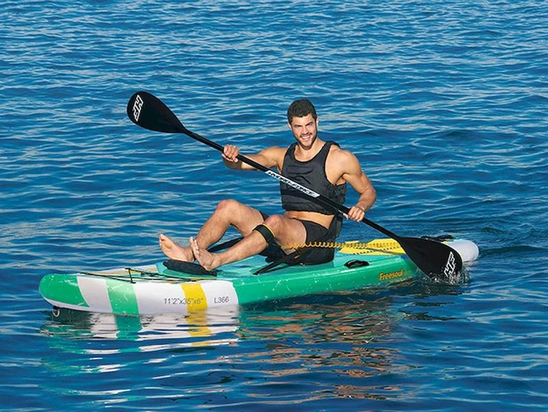 Hydro Force Freesoul Tech Opblaasbare Supboard Set - Met Zitje 6 Hydro Force Freesoul Tech Opblaasbare Supboard Set - Met Zitje - Afbeelding 6