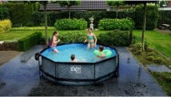 EXIT TOYS EXIT Stone Zwembad - 300 X 76 Cm - Met Filterpomp -Winkel Voor Watersportartikelen 681 1200 exit 30 12 10 00 int 6