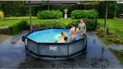EXIT TOYS EXIT Wood Zwembad - 300 X 76 Cm - Met Filterpomp -Winkel Voor Watersportartikelen 681 1200 exit 30 12 10 10 int 6