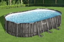 Bestway Power Steel Oval Zwembad - 610 X 366 X 122 Cm - Met Filterpomp En Accessoires -Winkel Voor Watersportartikelen 800 1200 5611s 5611r 5133 pr web
