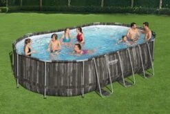 Bestway Power Steel Oval Zwembad - 610 X 366 X 122 Cm - Met Filterpomp En Accessoires -Winkel Voor Watersportartikelen 800 1200 5611s 5611r 5373 ls web pl001