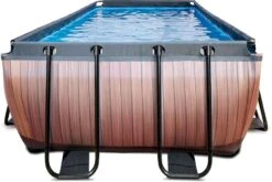 EXIT TOYS EXIT Wood Zwembad - 540 X 250 X 122 Cm - Met Zandfilterpomp En Trap -Winkel Voor Watersportartikelen 801 1200 exit 30 27 53 10 int 3