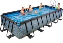 EXIT TOYS EXIT Stone Zwembad - 540 X 250 X 100 Cm - Met Zandfilterpomp En Trap -Winkel Voor Watersportartikelen 821 1200 exit 30 17 53 00 int 8