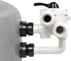 W'eau SPP-700 Polyester Versterkt Side Mount Zandfilter 20m³ -Winkel Voor Watersportartikelen 900 1048 sidemountfiberglass white grey 4 2