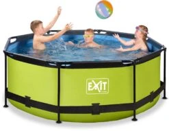 EXIT TOYS EXIT Lime Zwembad - 244 X 76 Cm - Met Filterpomp -Winkel Voor Watersportartikelen 900 1161 exit 30 12 08 40 int 3