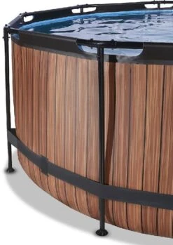 EXIT TOYS EXIT Wood Zwembad - 360 X 122 Cm - Met Zandfilterpomp En Trap -Winkel Voor Watersportartikelen 900 638 exit 30 27 12 10 int 3