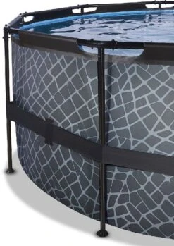 EXIT TOYS EXIT Stone Zwembad - 450 X 122 Cm - Met Zandfilterpomp En Trap -Winkel Voor Watersportartikelen 900 638 exit 30 27 15 00 int 3