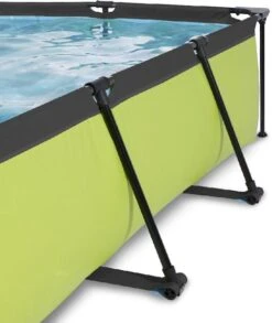 EXIT TOYS EXIT Lime Zwembad - 300 X 200 X 65 Cm - Met Filterpomp -Winkel Voor Watersportartikelen 900 759 exit 30 00 32 40 int 3