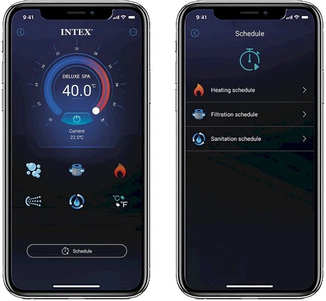 Intex Pure Spa Jet & Bubble Deluxe Opblaasbare Spa - 4 Persoons 5 Intex Pure Spa Jet & Bubble Deluxe Opblaasbare Spa - 4 Persoons - Afbeelding 5