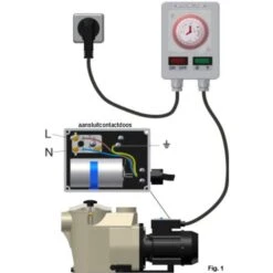 Starline Timersysteem Voor Zwembadpomp -Winkel Voor Watersportartikelen aansluiten starline timersysteem op zwembadpomp