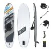 Hydro Force White Cap Opblaasbaar Supboard Set - Met Zitje
