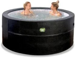EXIT TOYS EXIT Leather Premium Opbouw Spa - 4-6 Persoons -Winkel Voor Watersportartikelen exit leather premium 6 opblaasbare spa sfeer 2
