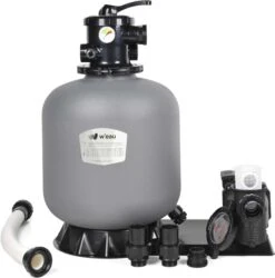 W'eau FPE-500 Zandfilterset 12m3 -Winkel Voor Watersportartikelen fpe 6 1