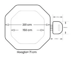 Intex Pure Spa Jet & Bubble Deluxe Opblaasbare Spa - 4 Persoons 17 Intex Pure Spa Jet & Bubble Deluxe Opblaasbare Spa - 4 Persoons -Winkel Voor Watersportartikelen intex jetbubble deluxe 4persoons afmetingen