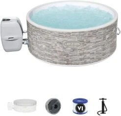 Bestway Lay-Z Spa Vancouver Airjet Plus Opblaasbare Spa - 5 Persoons -Winkel Voor Watersportartikelen lay z spa vancouver airjet plus opblaasbare spa 5 persoons 37 1