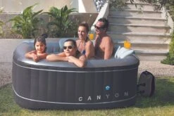 NetSpa Canyon Opblaasbare Spa - 4 Persoons -Winkel Voor Watersportartikelen netspa canyon opblaasbare jacuzzi 4persoons1