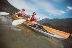 Aqua Marina Tomahawk Air-K 440 Opblaasbare Kajak - 2 Personen -Winkel Voor Watersportartikelen w20193 aquamarina wassersport tomahawk air 1person kayak action1 resultaat